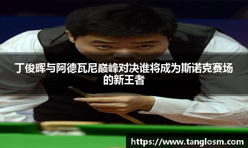丁俊晖与阿德瓦尼巅峰对决谁将成为斯诺克赛场的新王者